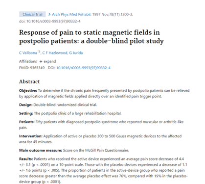 reference of magnetic